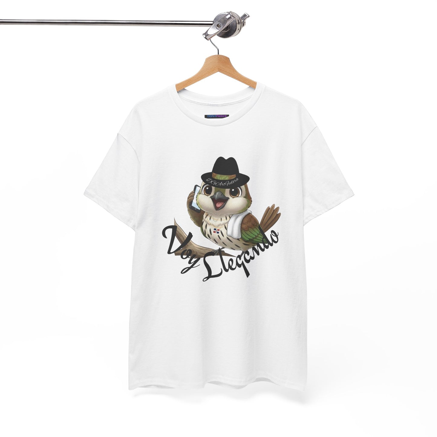 Unisex Heavy Cotton Tee - Voy Llegando