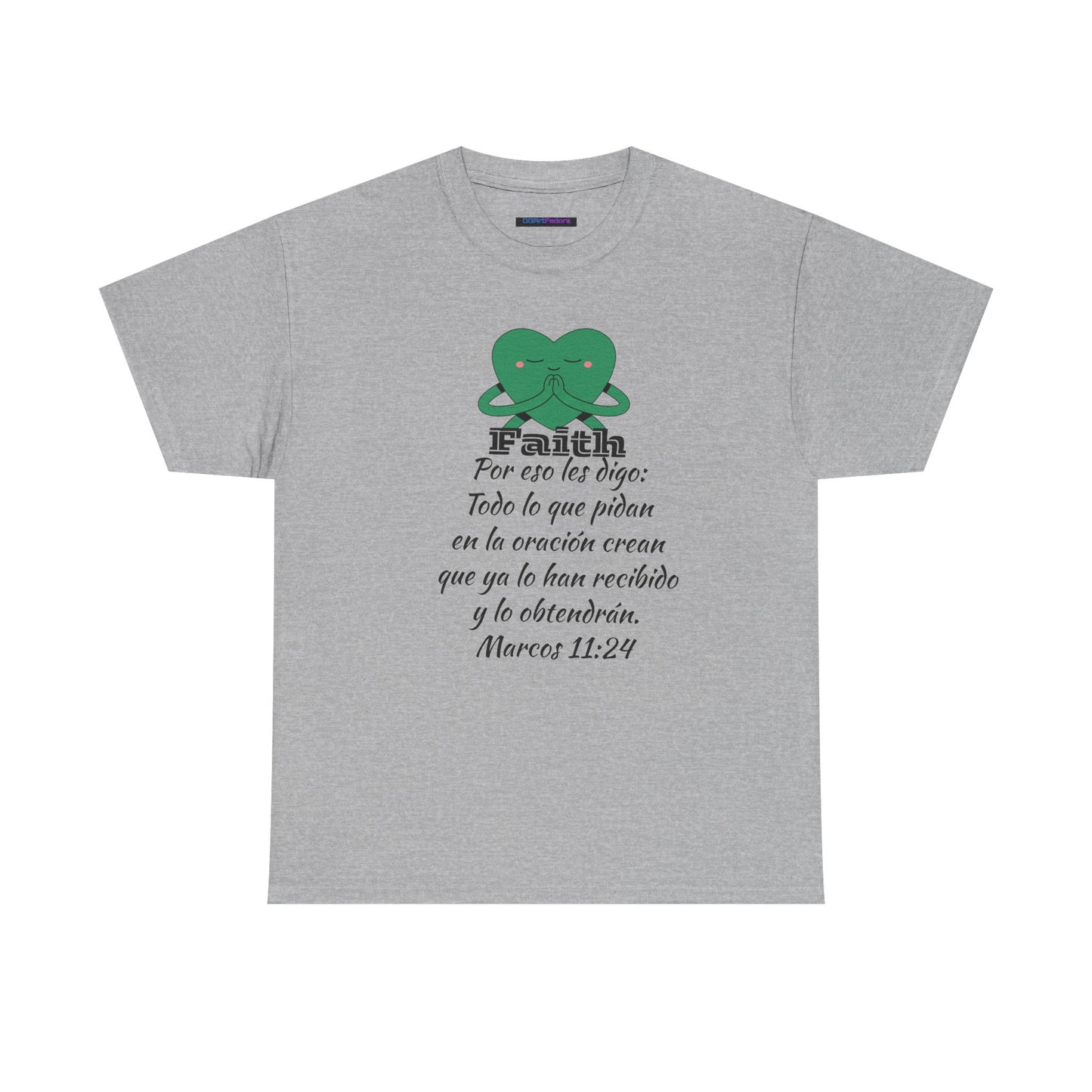 Unisex Heavy Cotton Tee - Fe Marcos 11:24