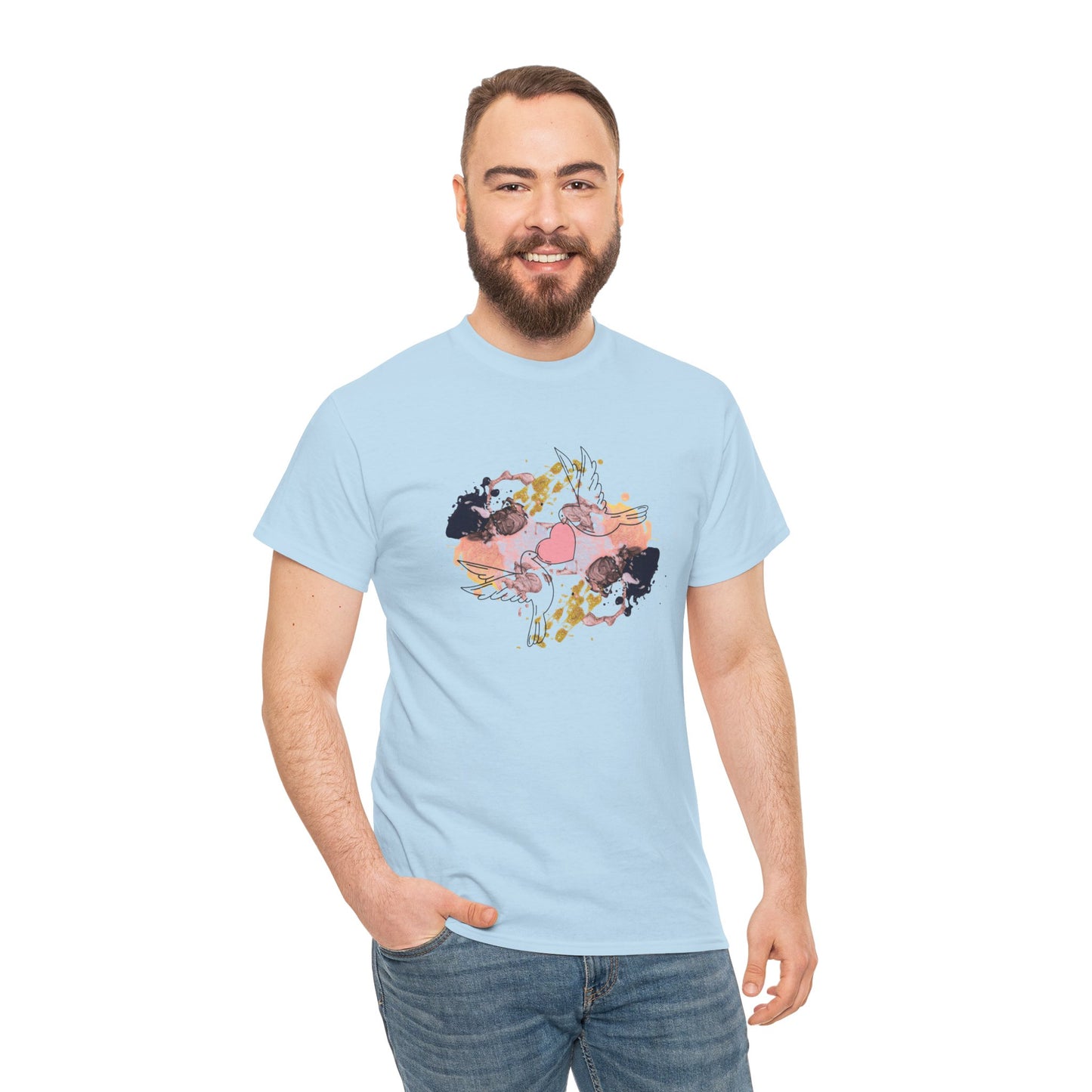Harmony Wings T-shirt - Unisex Heavy Cotton Tee