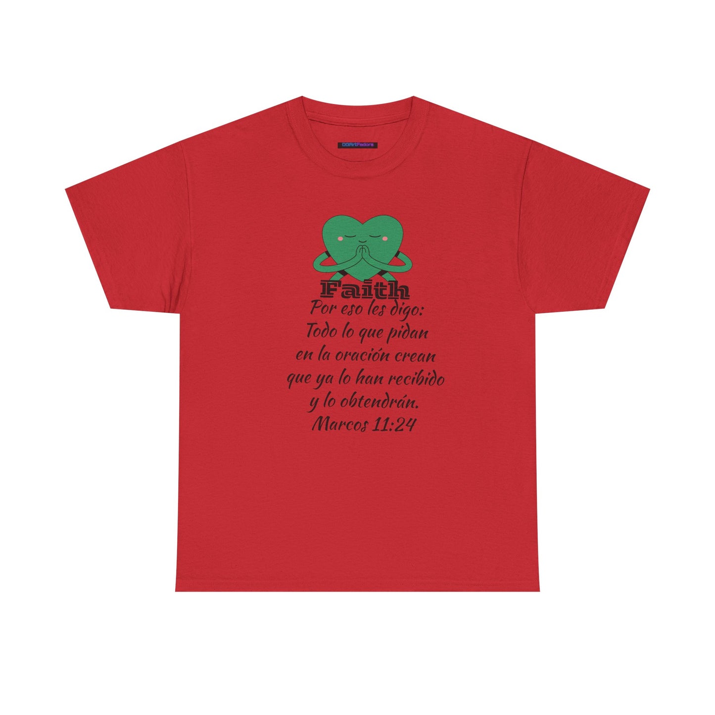 Unisex Heavy Cotton Tee - Fe Marcos 11:24