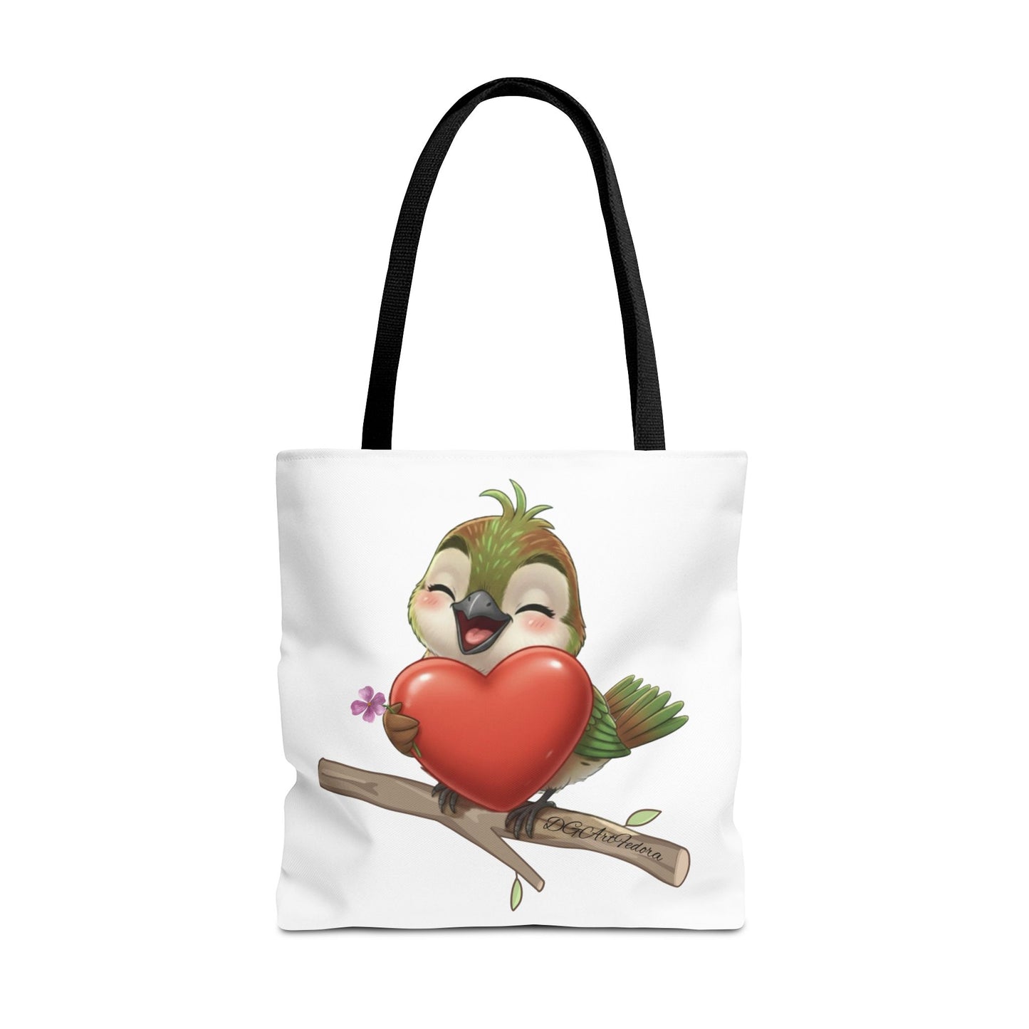 Tote Bag (AOP) - Ciguita Hugging Heart