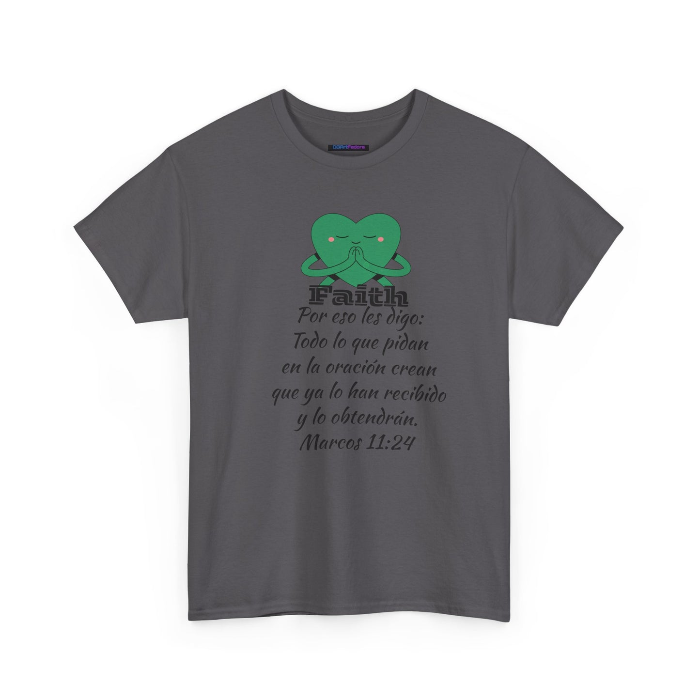 Unisex Heavy Cotton Tee - Fe Marcos 11:24