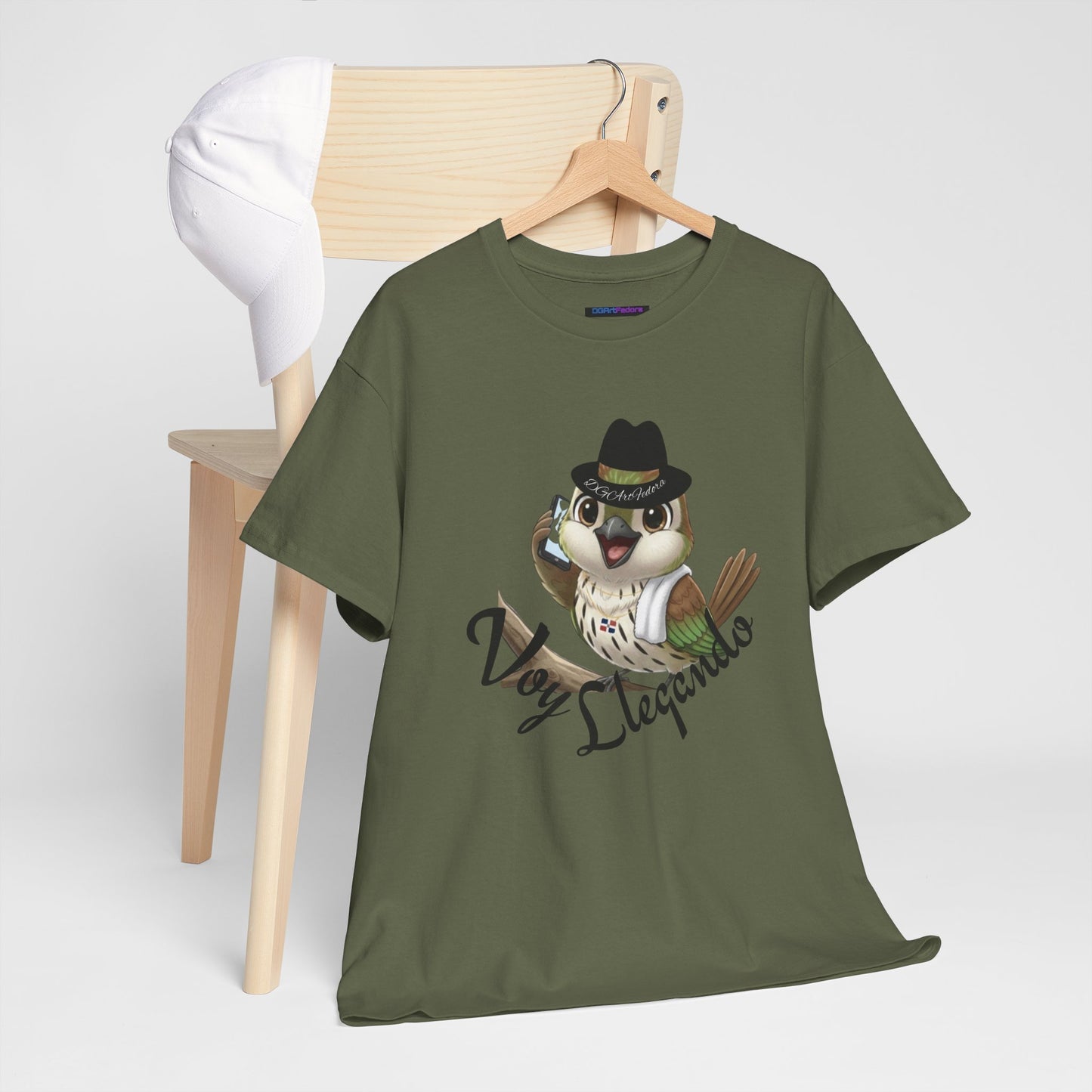 Unisex Heavy Cotton Tee - Voy Llegando