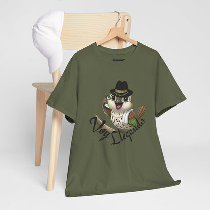 Unisex Heavy Cotton Tee - Voy Llegando
