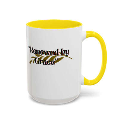 Accent Coffee Mug - Renewed by Grace