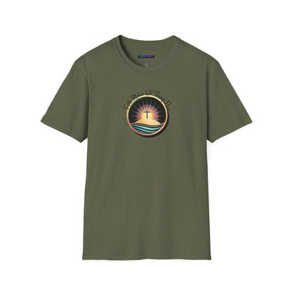 Unisex Softstyle T-Shirt - Shining Cross, Faith Makes All Things New