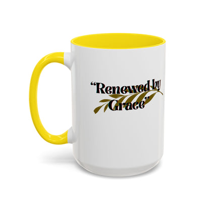 Accent Coffee Mug - Renewed by Grace