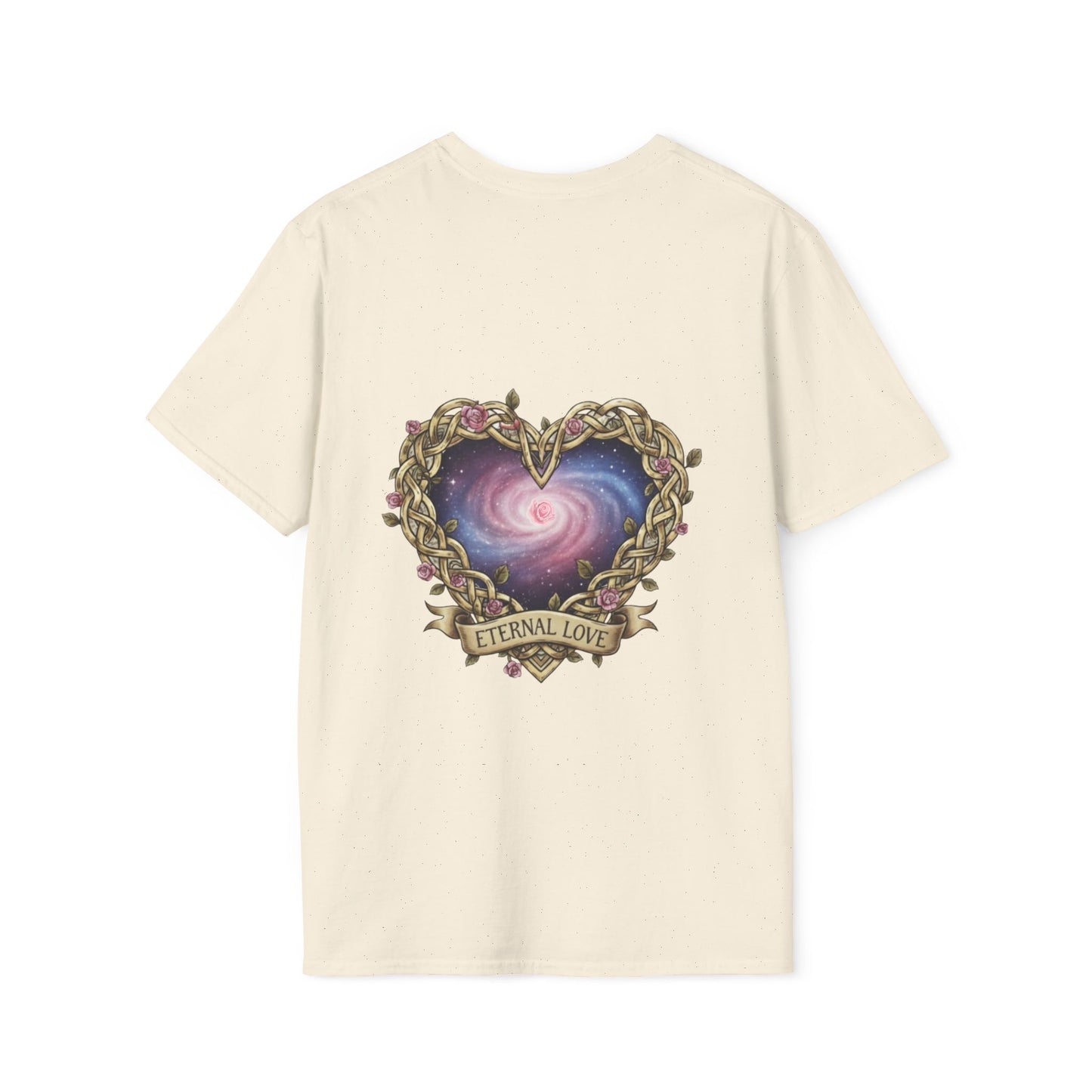 Unisex Softstyle T-Shirt infinity heart alante y atras