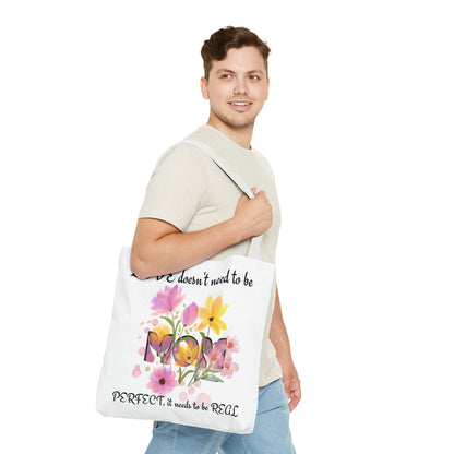 Love Is Real Inspirational Carryall Tote Bag