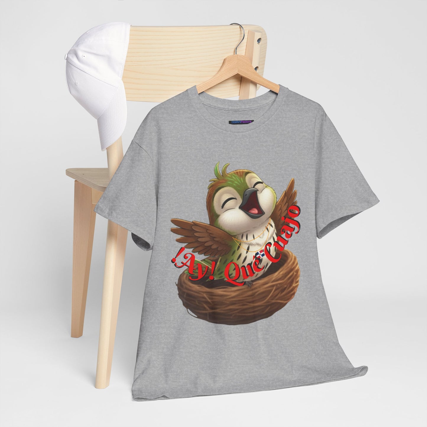 Unisex Heavy Cotton Tee !Ay! Qué Cuajo