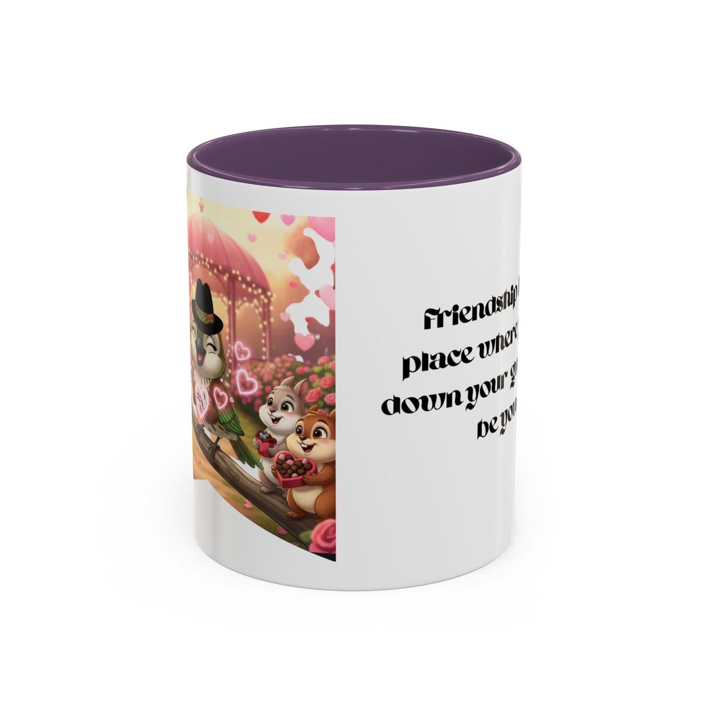 Cigüita Friendship Mug – A Safe Place to Be Yourself (11, 15oz)