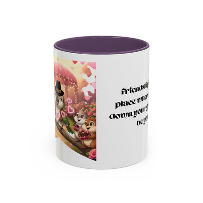 Cigüita Friendship Mug – A Safe Place to Be Yourself (11, 15oz)