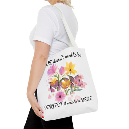Love Is Real Inspirational Carryall Tote Bag