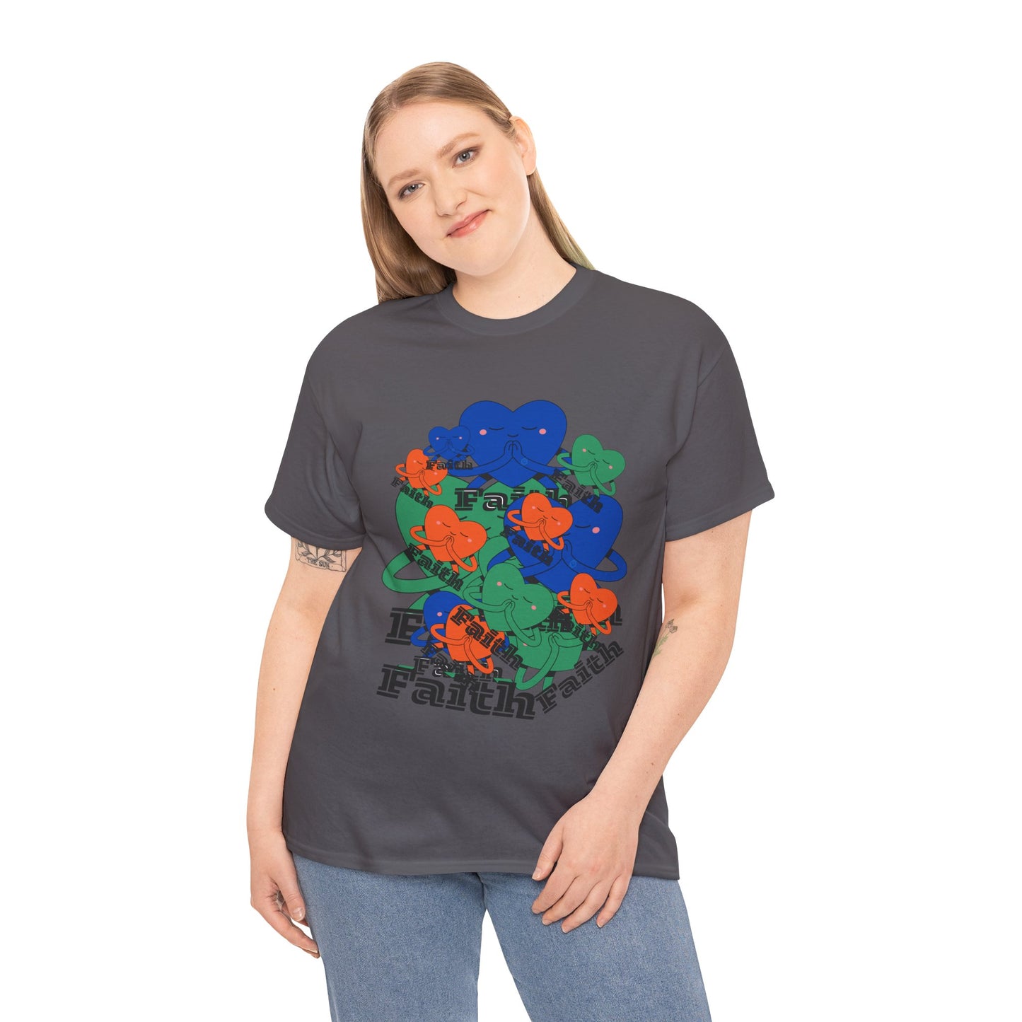 Unisex Heavy Cotton Tee - United in Faith