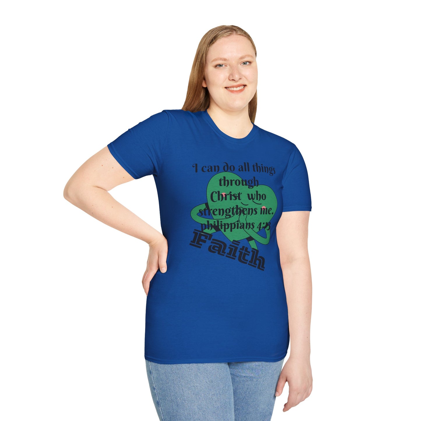 Unisex Softstyle T-Shirt - Philippians 4:13