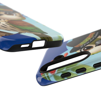 Tough Phone Case -  - Matte & Glossy Options - Cigüita Design Blue