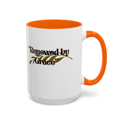 Accent Coffee Mug - Renewed by Grace