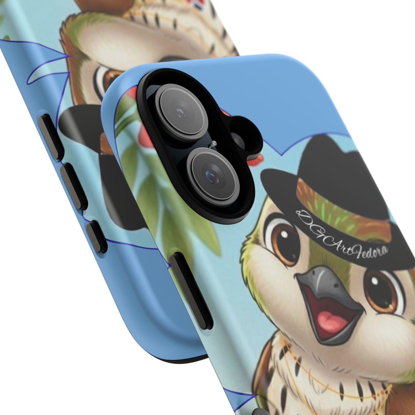 Tough Cases Light Blue Cigüita Design