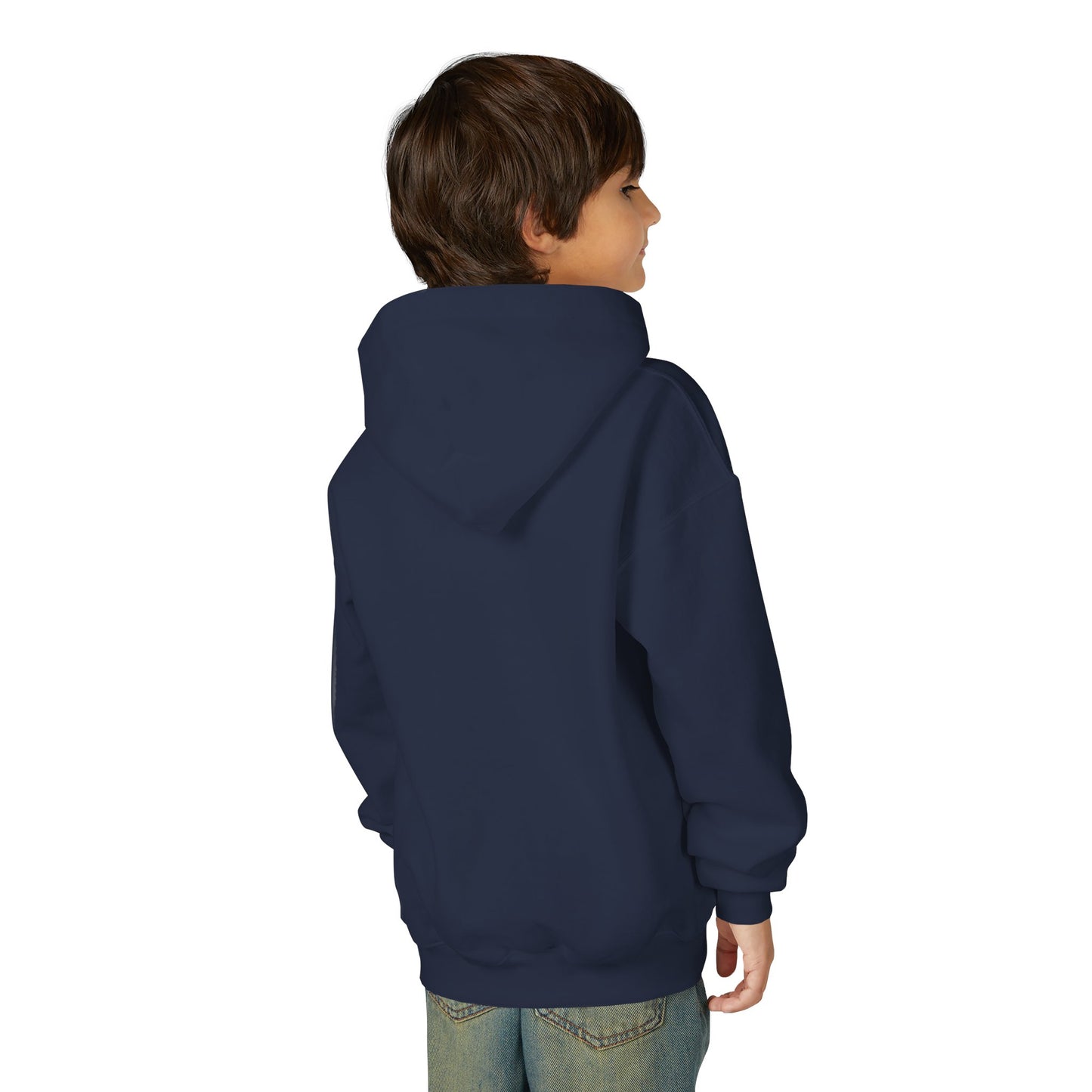 Youth Heavy Blend Hooded Sweatshirt Cigüita the Palmchat
