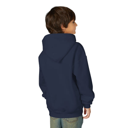 Youth Heavy Blend Hooded Sweatshirt Cigüita the Palmchat