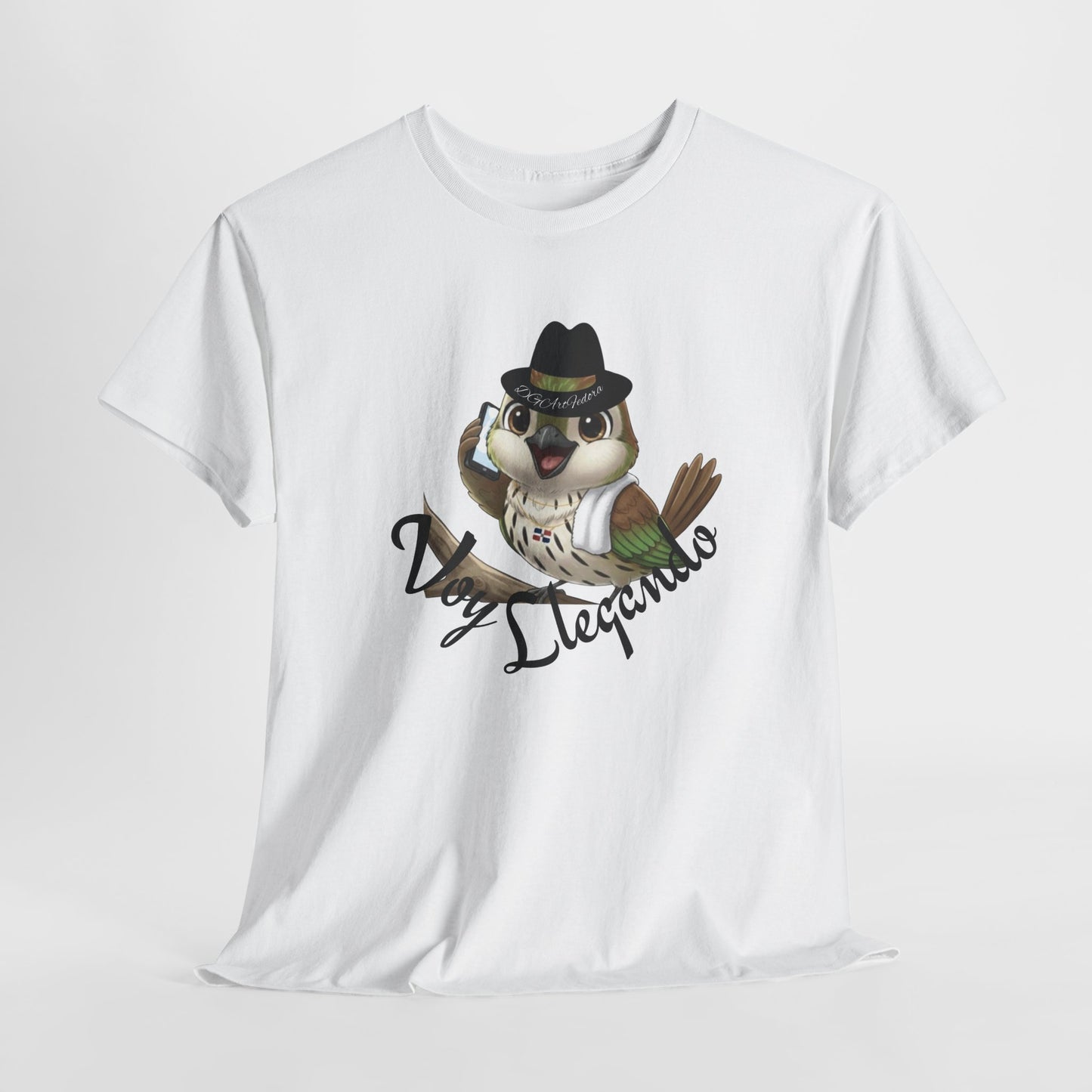 Unisex Heavy Cotton Tee - Voy Llegando