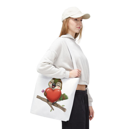 Tote Bag (AOP) - Ciguita Hugging Heart