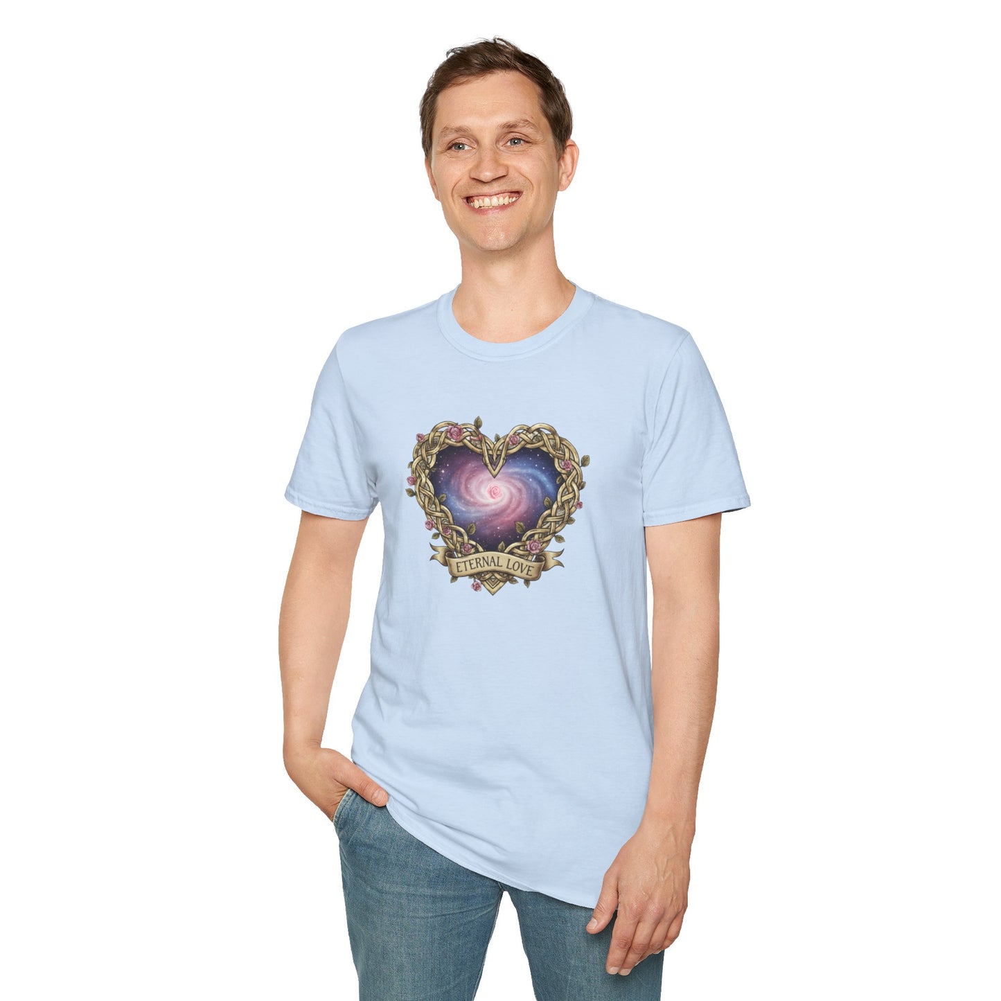 Unisex Softstyle T-Shirt Eternal Love Heart
