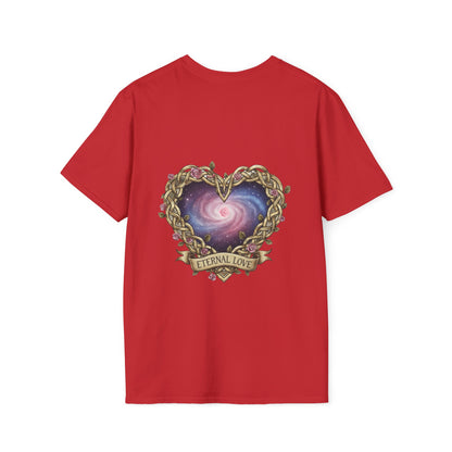 Unisex Softstyle T-Shirt infinity heart alante y atras
