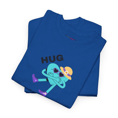 Unisex Heavy Cotton Tee HUG ME GIRL
