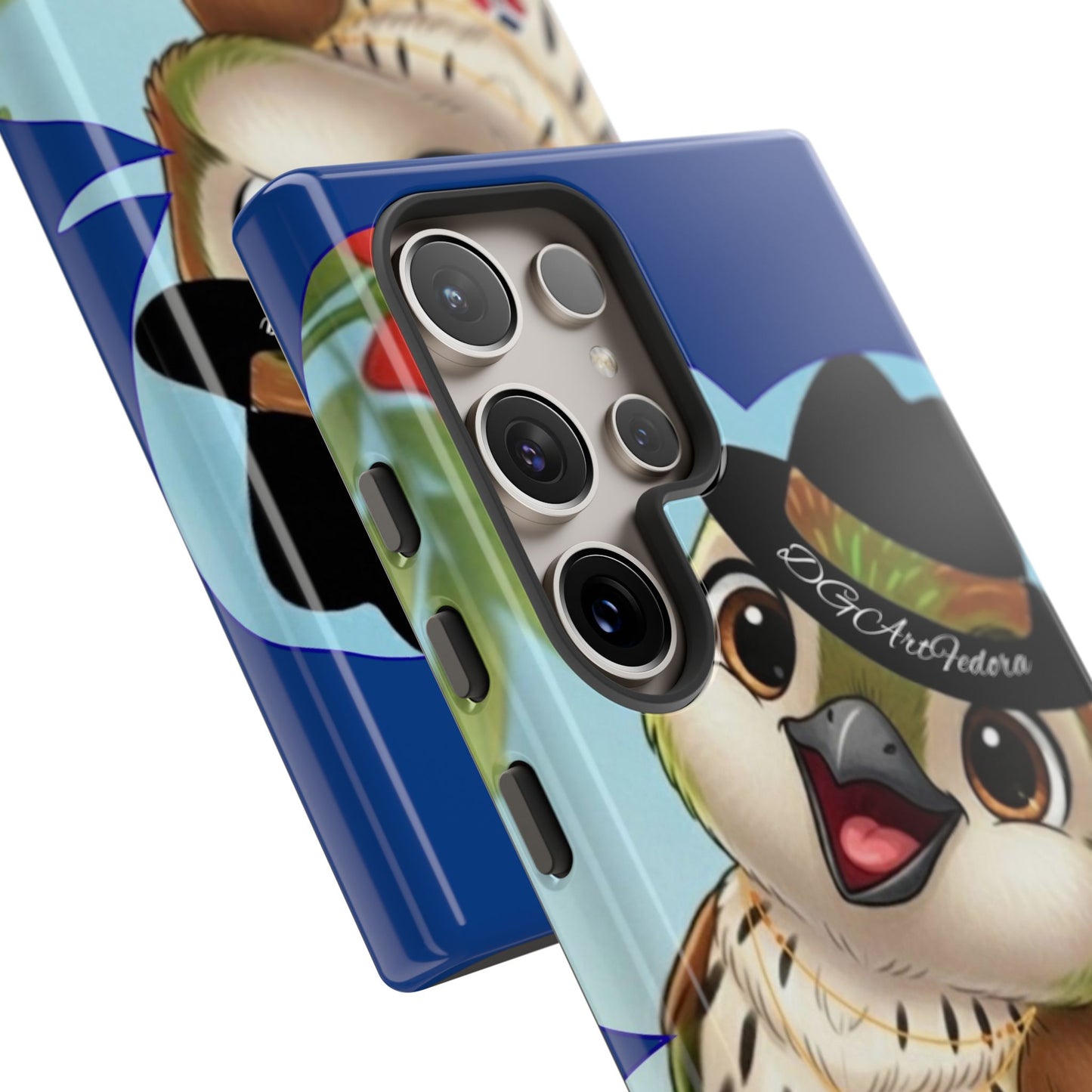 Tough Phone Case -  - Matte & Glossy Options - Cigüita Design Blue