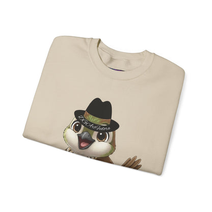 Unisex Heavy Blend Crewneck Sweatshirt Cigüita the Palmchat