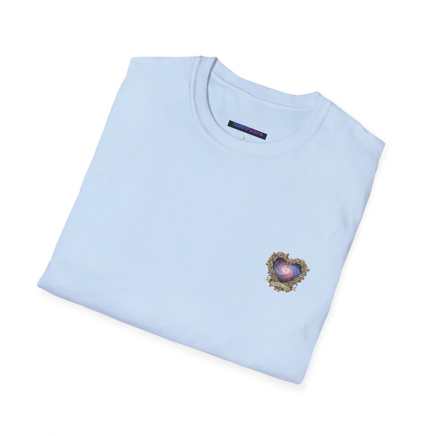 Unisex Softstyle T-Shirt infinity heart alante y atras