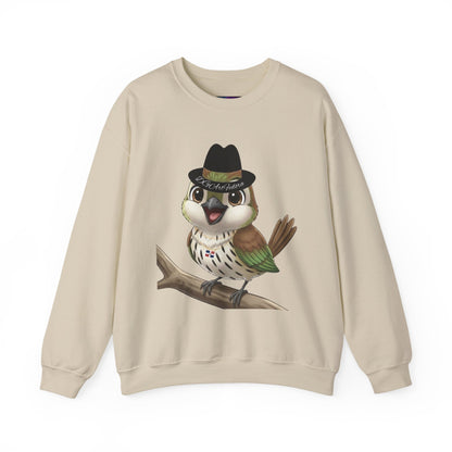 Unisex Heavy Blend Crewneck Sweatshirt Cigüita the Palmchat
