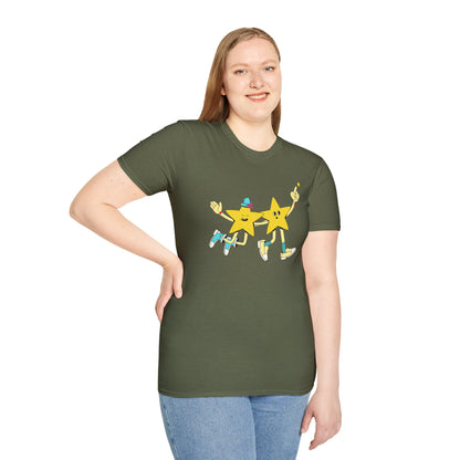Unisex Softstyle T-Shirt Stars Havin' a Grand Ol' Time