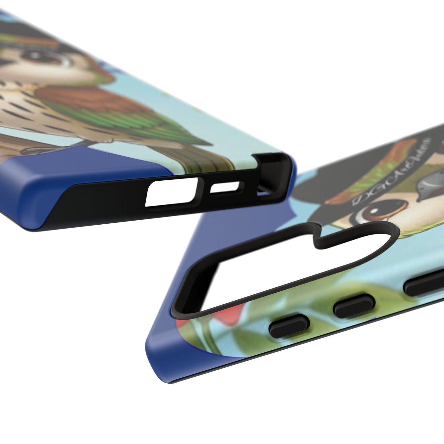 Tough Phone Case -  - Matte & Glossy Options - Cigüita Design Blue