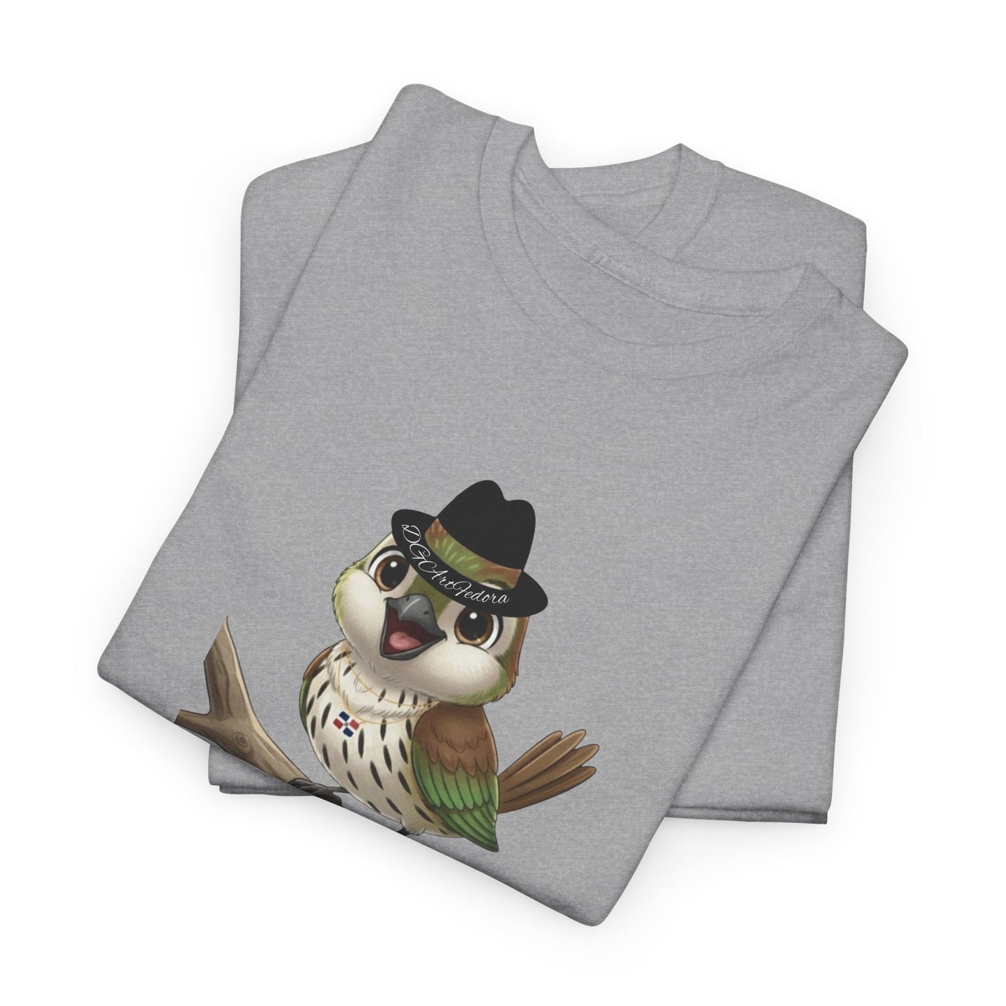 Unisex Heavy Cotton Tee Ciguita Chillin' on a Branch