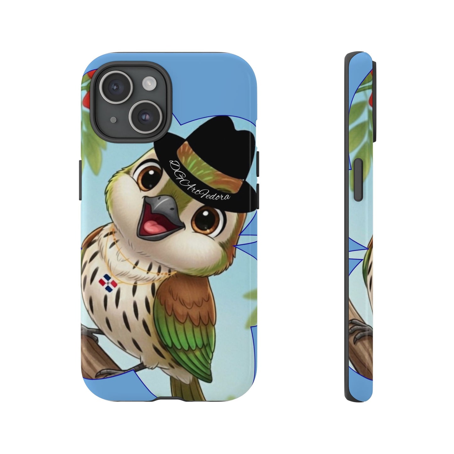 Tough Cases Light Blue Cigüita Design