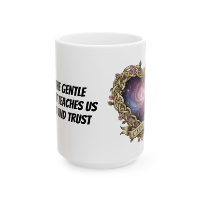 Ceramic Mug, (11oz, 15oz) Quote and Eternal Love