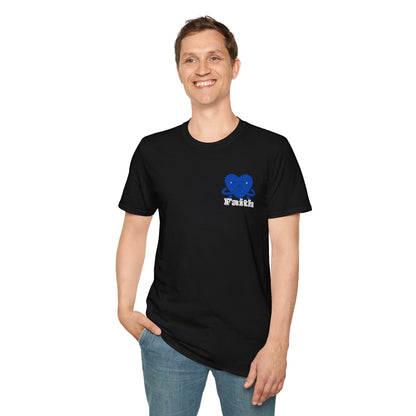 Unisex Softstyle T-Shirt - Heart, Prayer, Faith