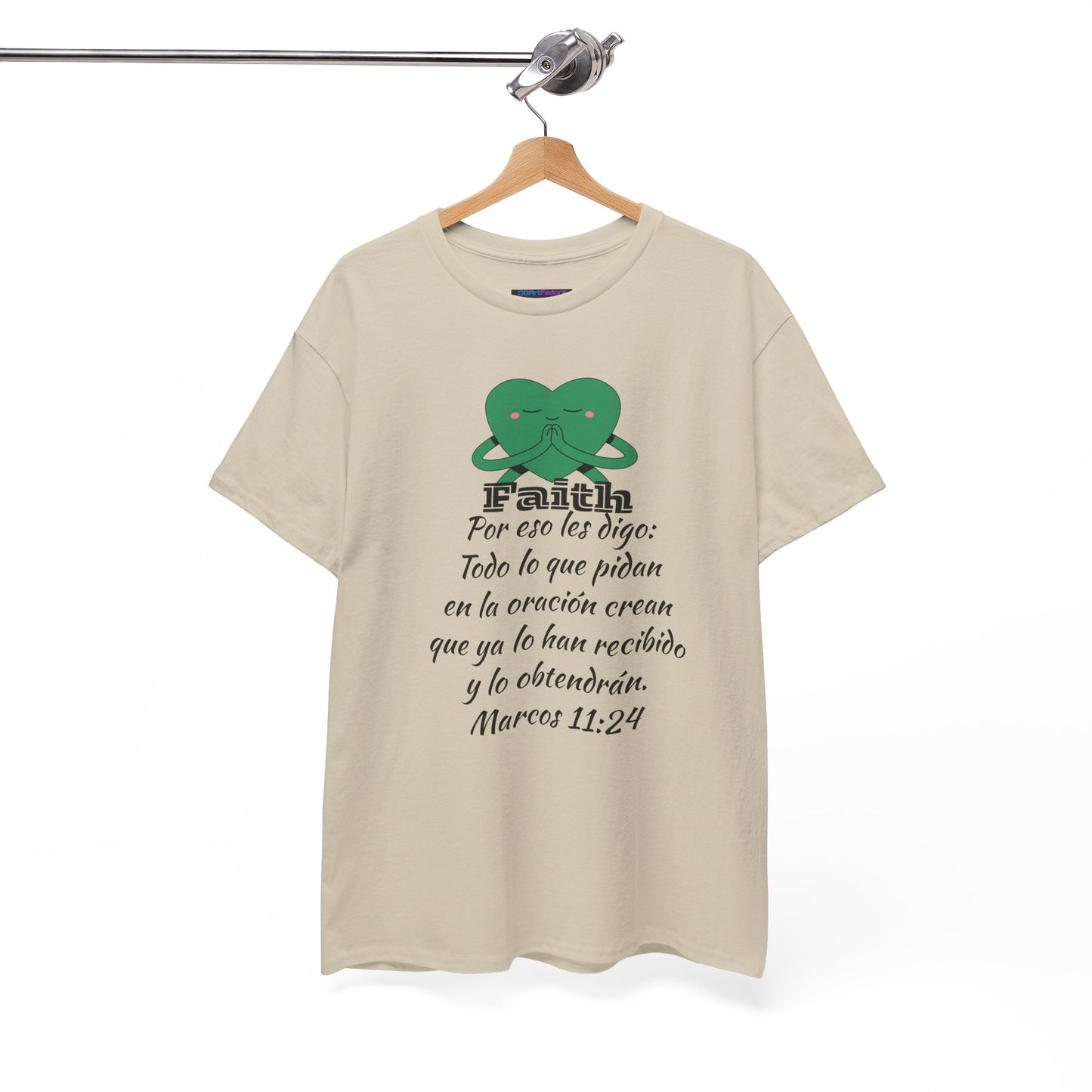 Unisex Heavy Cotton Tee - Fe Marcos 11:24