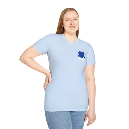 Unisex Softstyle T-Shirt - Heart, Prayer, Faith