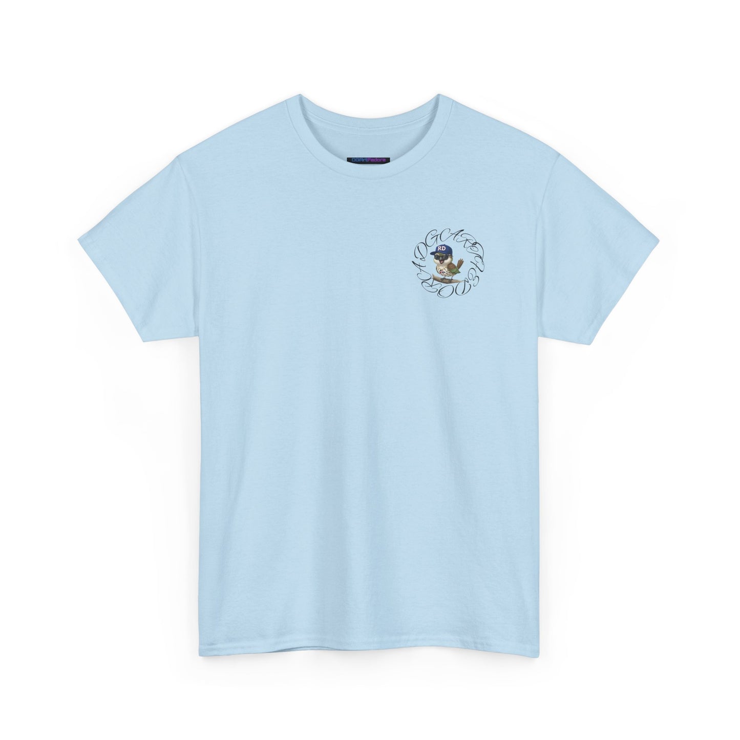 Unisex Heavy Cotton Tee - Cigüita y su Flow Dominicano - Front and Back