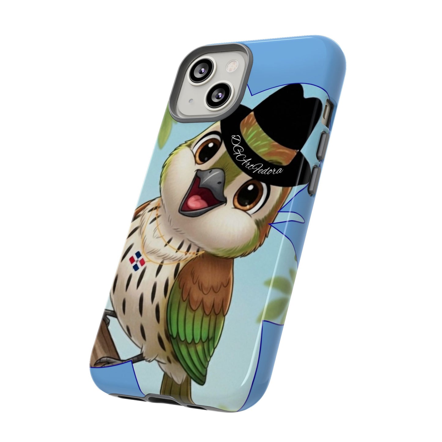 Tough Cases Light Blue Cigüita Design