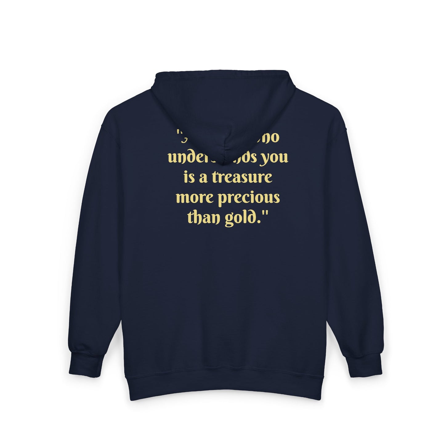 Unisex Heavy Blend Full Zip Hooded Sweatshirt Hand Shake and Friendship Quote