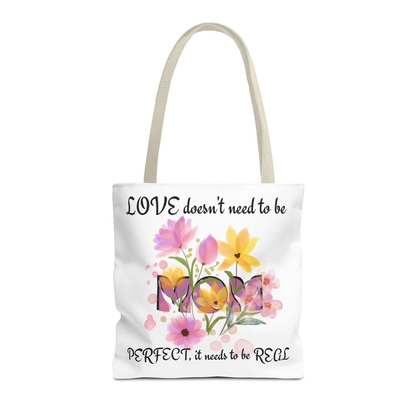 Love Is Real Inspirational Carryall Tote Bag