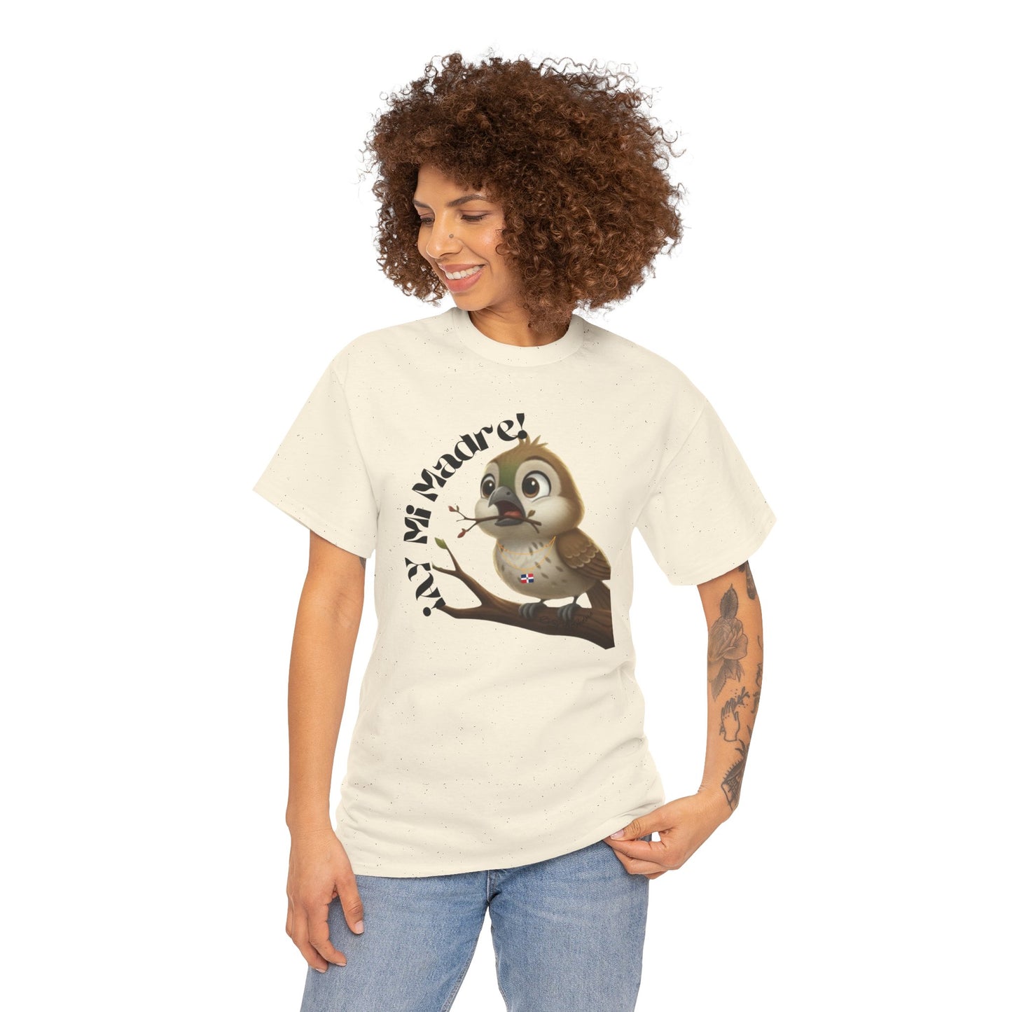 Unisex Heavy Cotton Tee - Ay Mi Madre