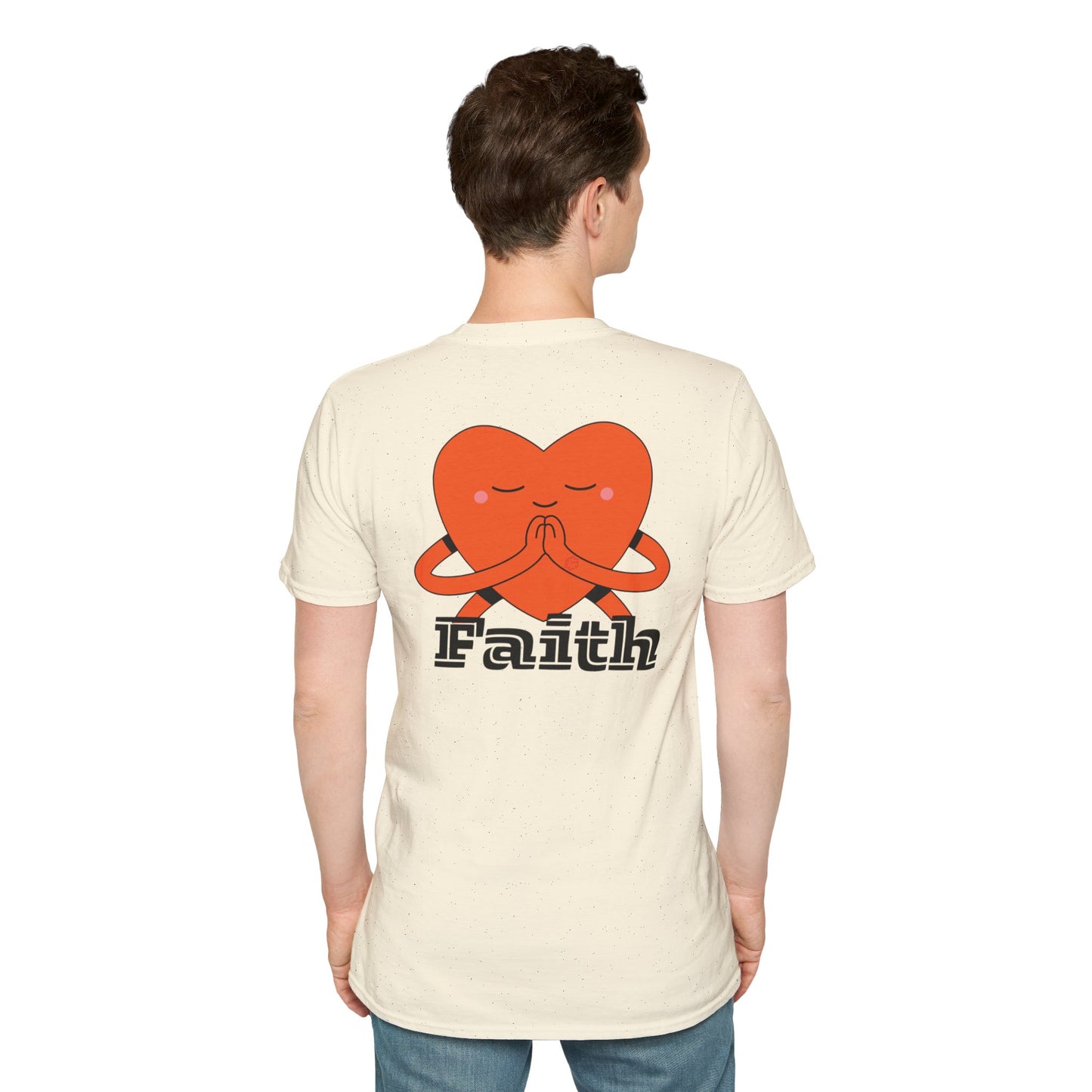 Unisex Softstyle T-Shirt - Faith, Love, Prayer