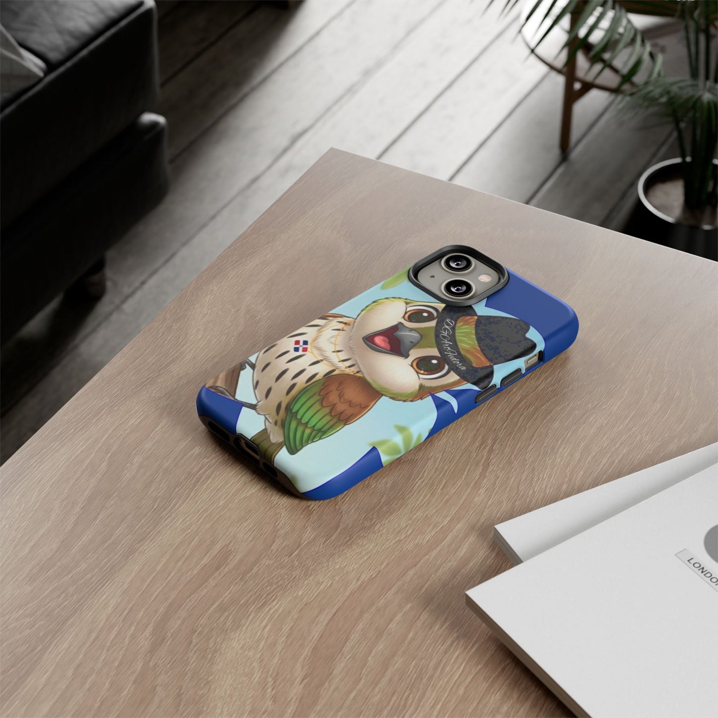 Tough Phone Case -  - Matte & Glossy Options - Cigüita Design Blue
