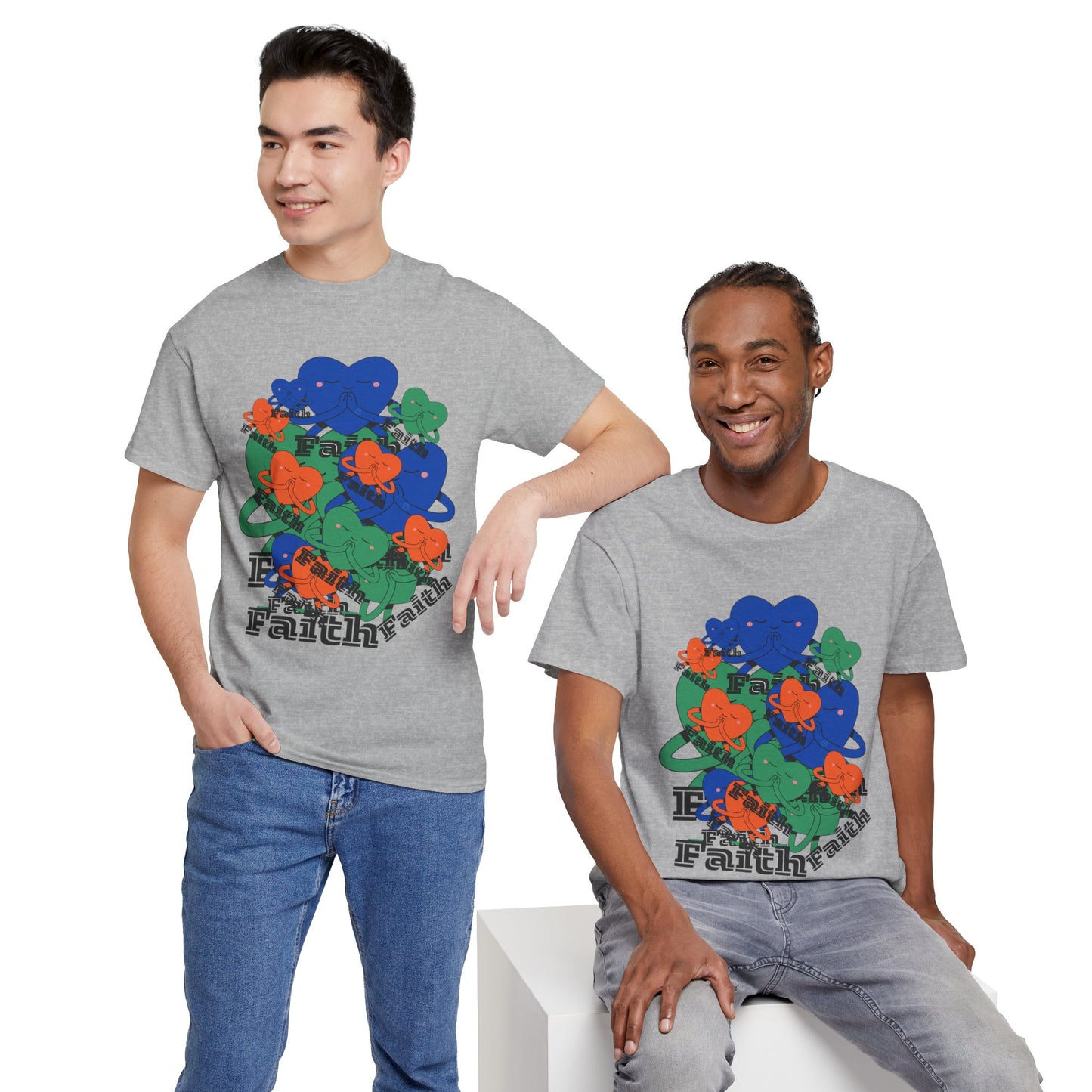 Unisex Heavy Cotton Tee - United in Faith