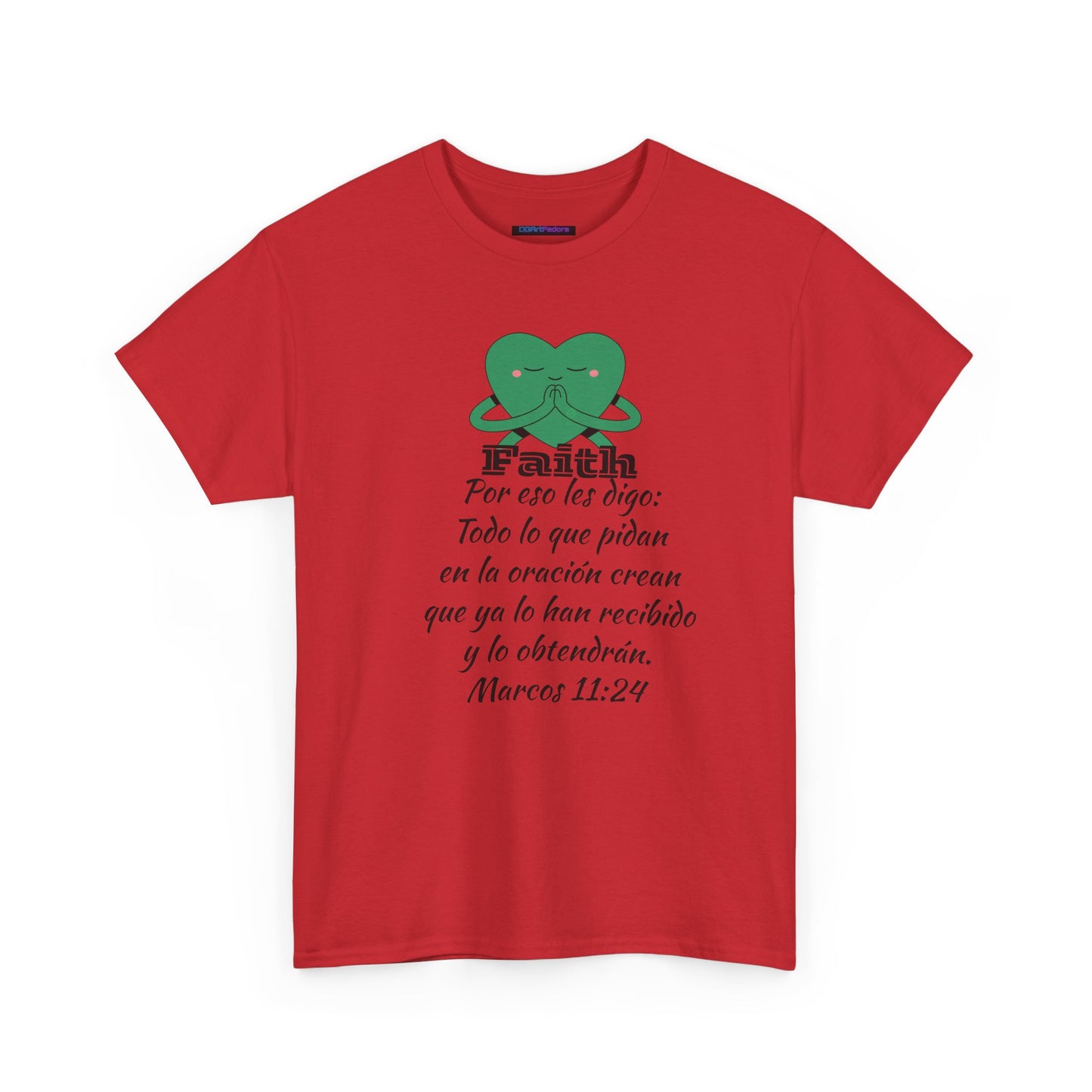 Unisex Heavy Cotton Tee - Fe Marcos 11:24